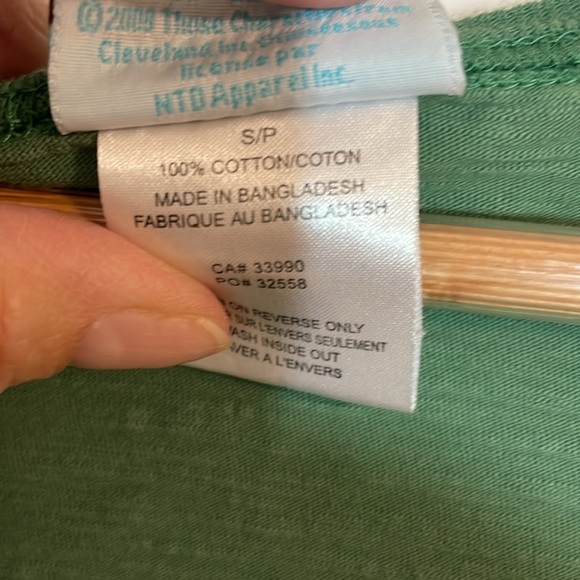 2010s CareBears Lucky Bear Green Top, Small - Picture 5 of 6